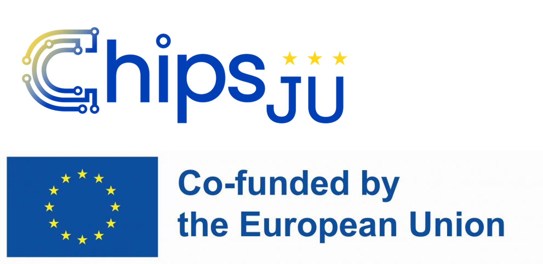 Chips JU and co-funded by the European Union logos