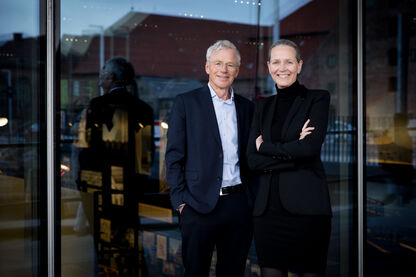 Cecilie Brøkner og Anders Eldrup