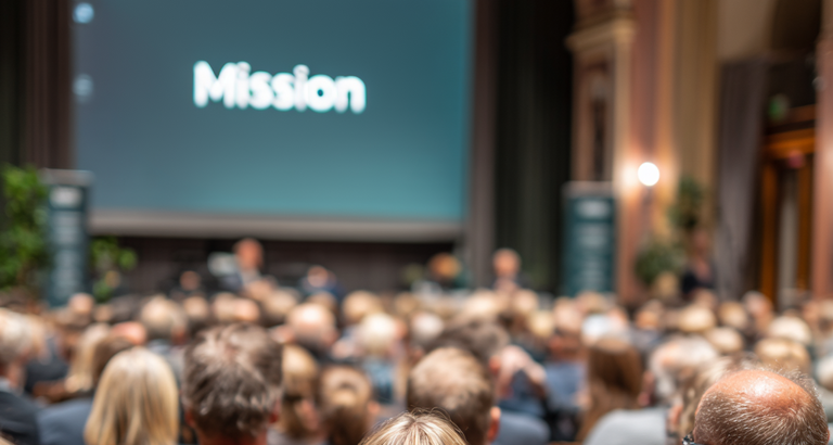 AI genereret billede af Missionskonference