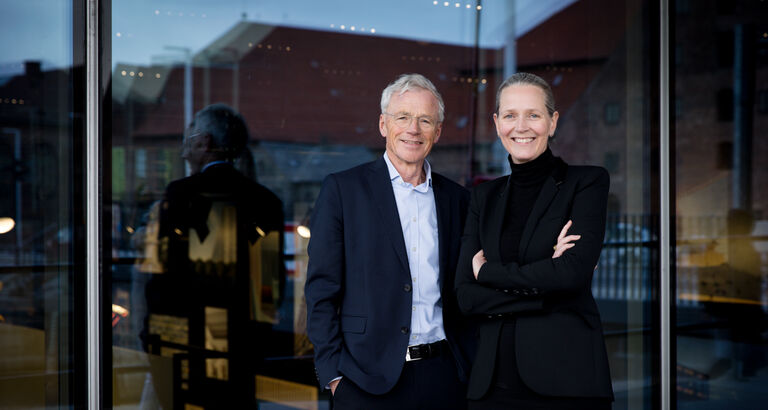 Cecilie Brøkner og Anders Eldrup